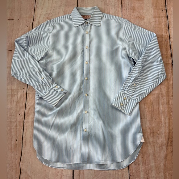 Thomas Pink Other - Thomas Pink Blue Long Sleeve Button Down Size 15 1/2-34